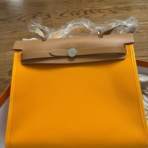 100% AUTH Hermes herbag
